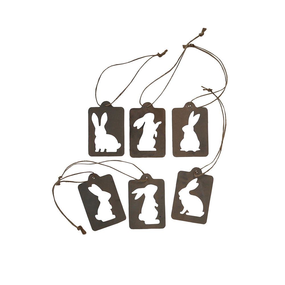 Silhouette Bunnies Zink