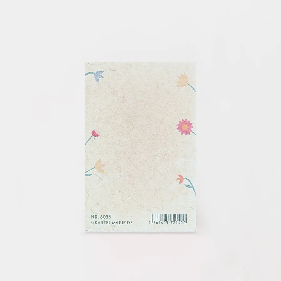 FÜR DICH BLUMEN MINIKARTE