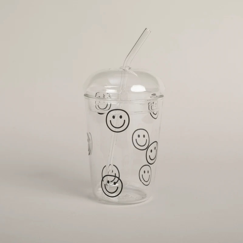 Glasdeckel für Trinkglas
