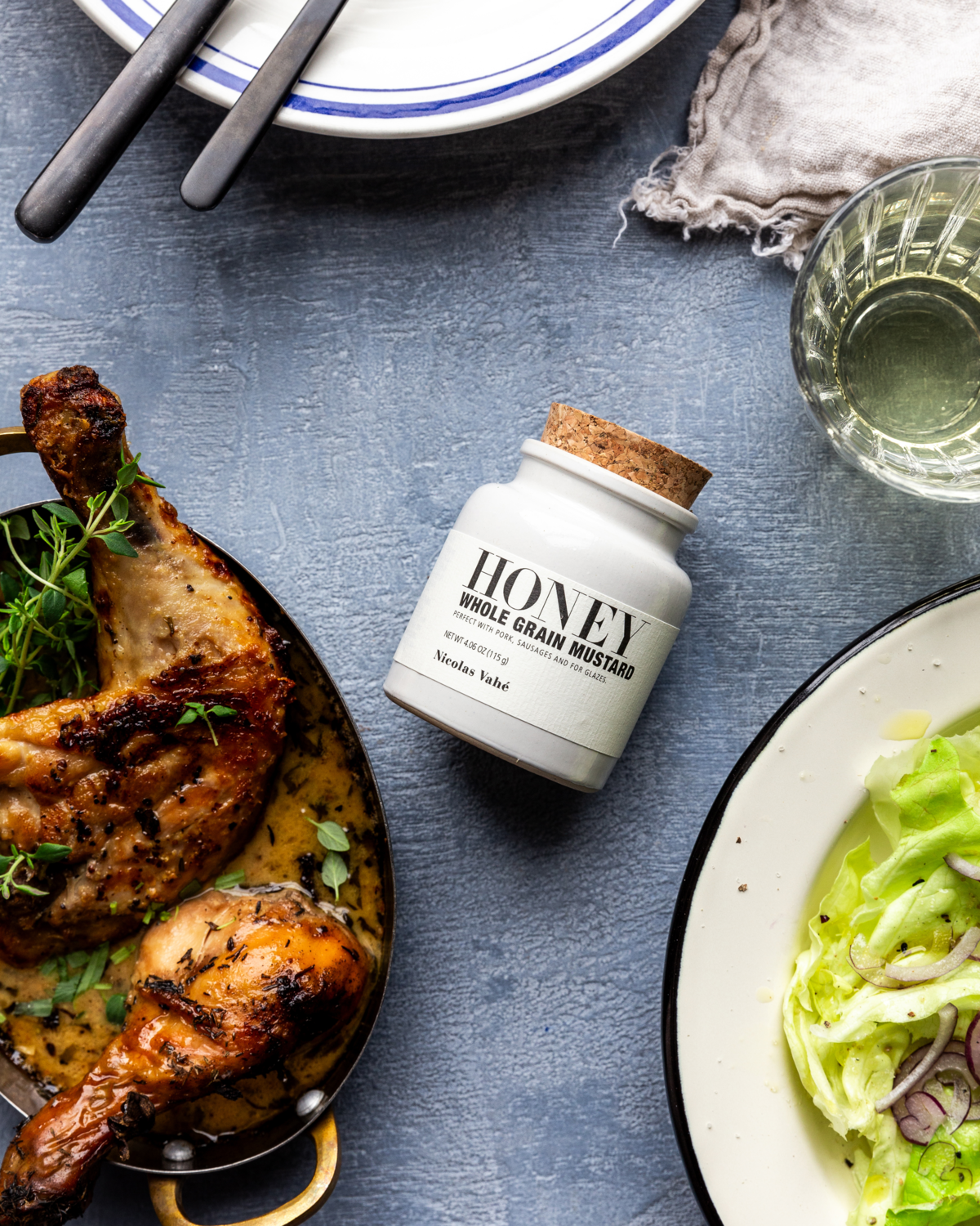 Senf Mustard Honey & whole grain 115 g