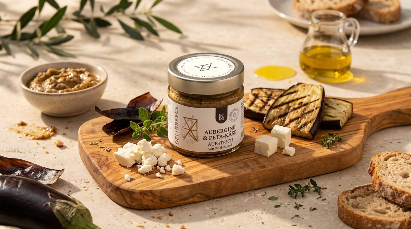 Aubergine & Feta Käse Aufstrich 220ml