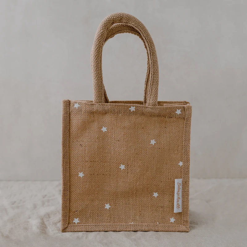 Mini Jute Shopper Tulip & Hasi 2er St