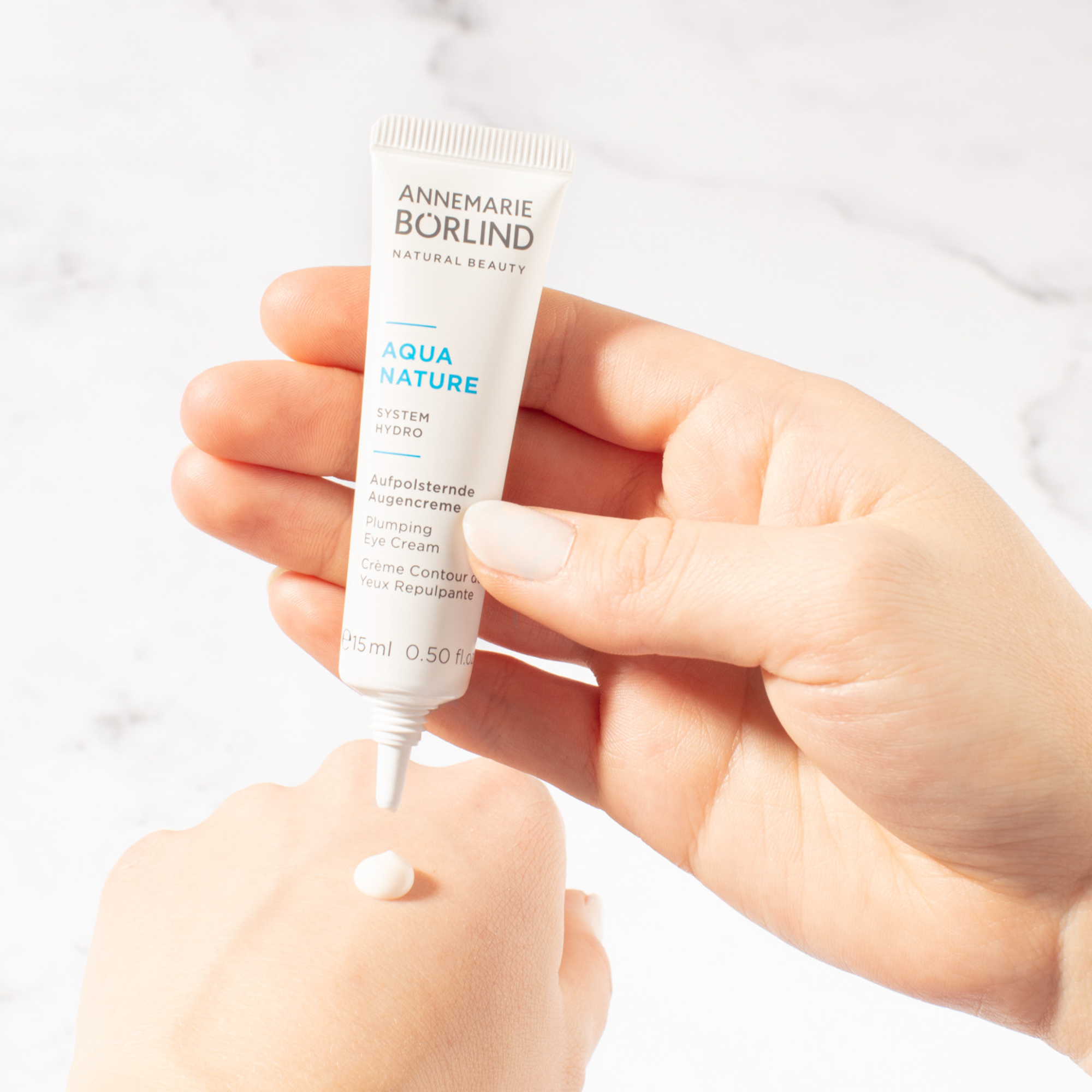 Aquanature Aufpolsternde Augencreme
