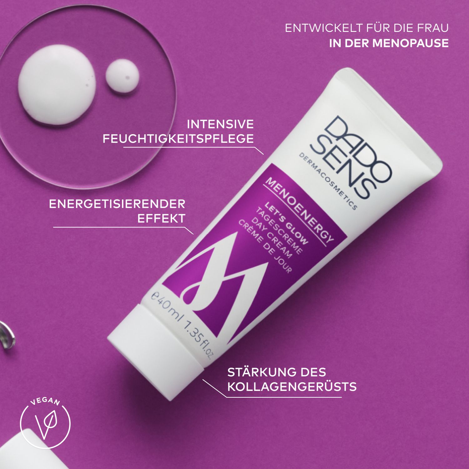 DADO MENOENERGY Let's Glow Day Cream 40ml