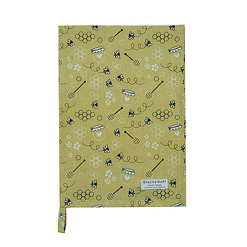Geschirrtuch Tea Towel Bees yellow