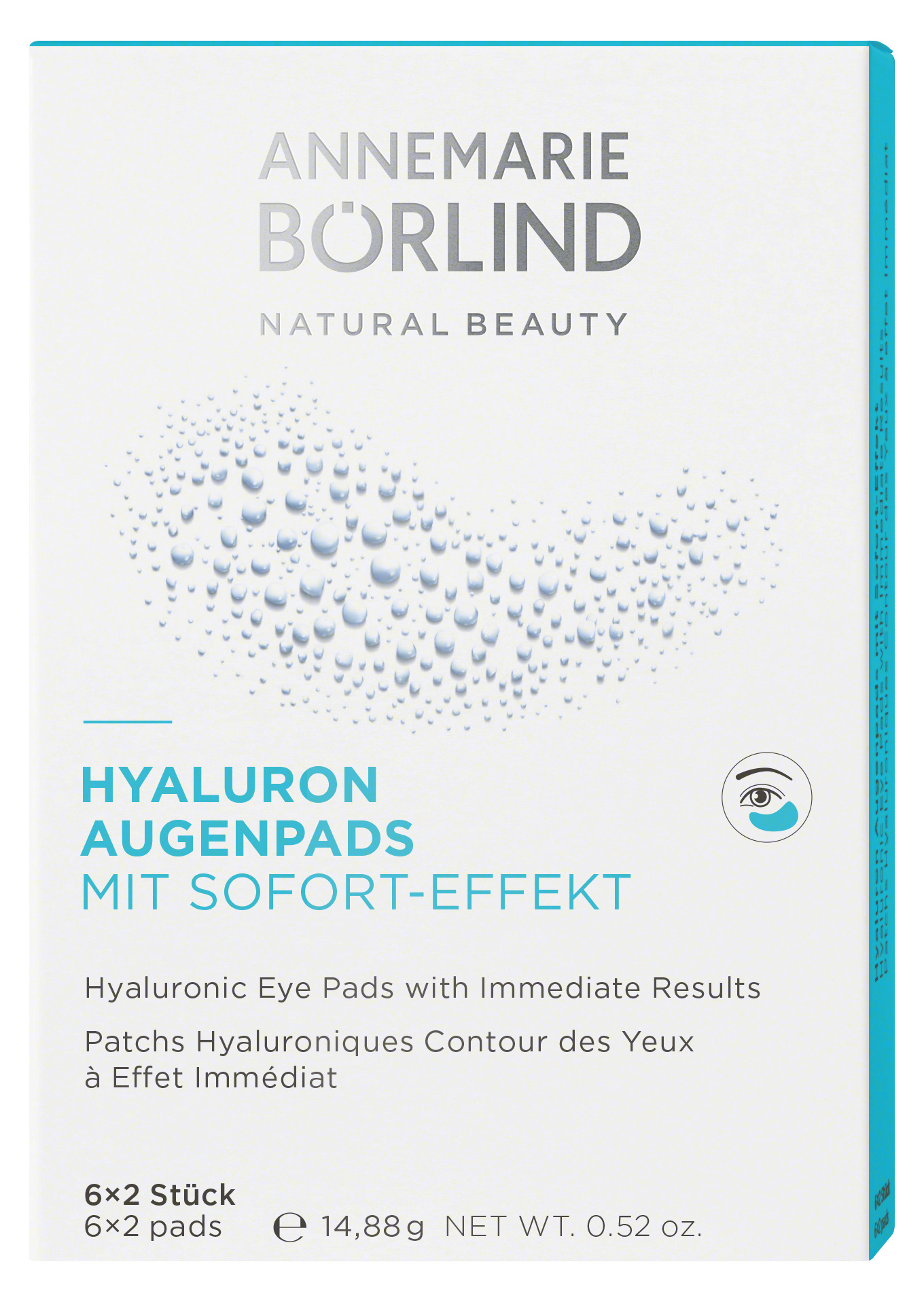 Hyaluron Augenpads mit Sofort-Effekt