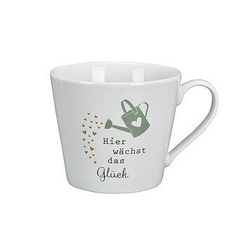Tasse Cup Hier wächst das Glück
