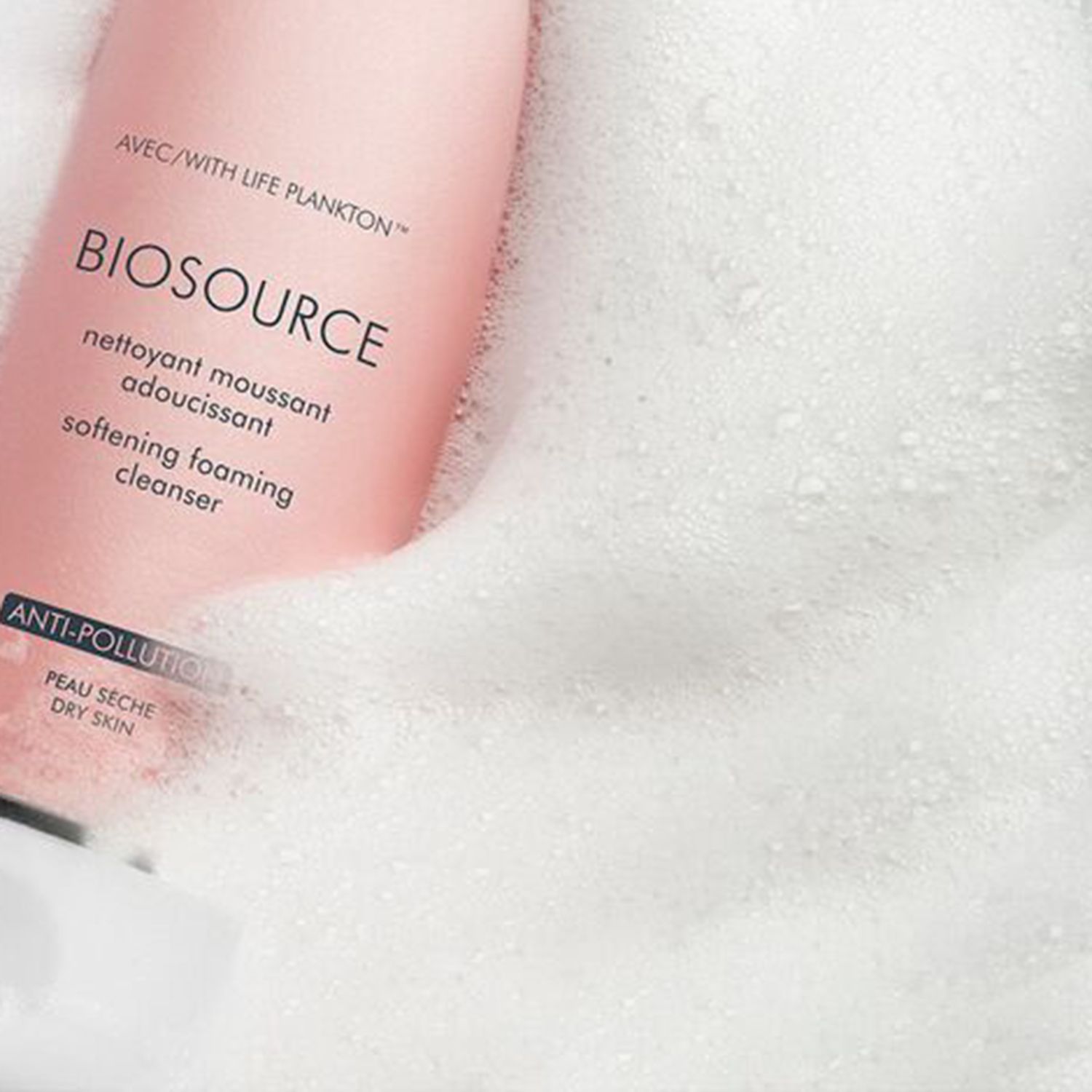 Biosource Reinigungsschaum für trockene Haut