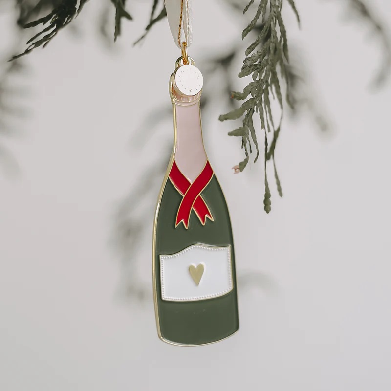 Baumschmuck Champagner