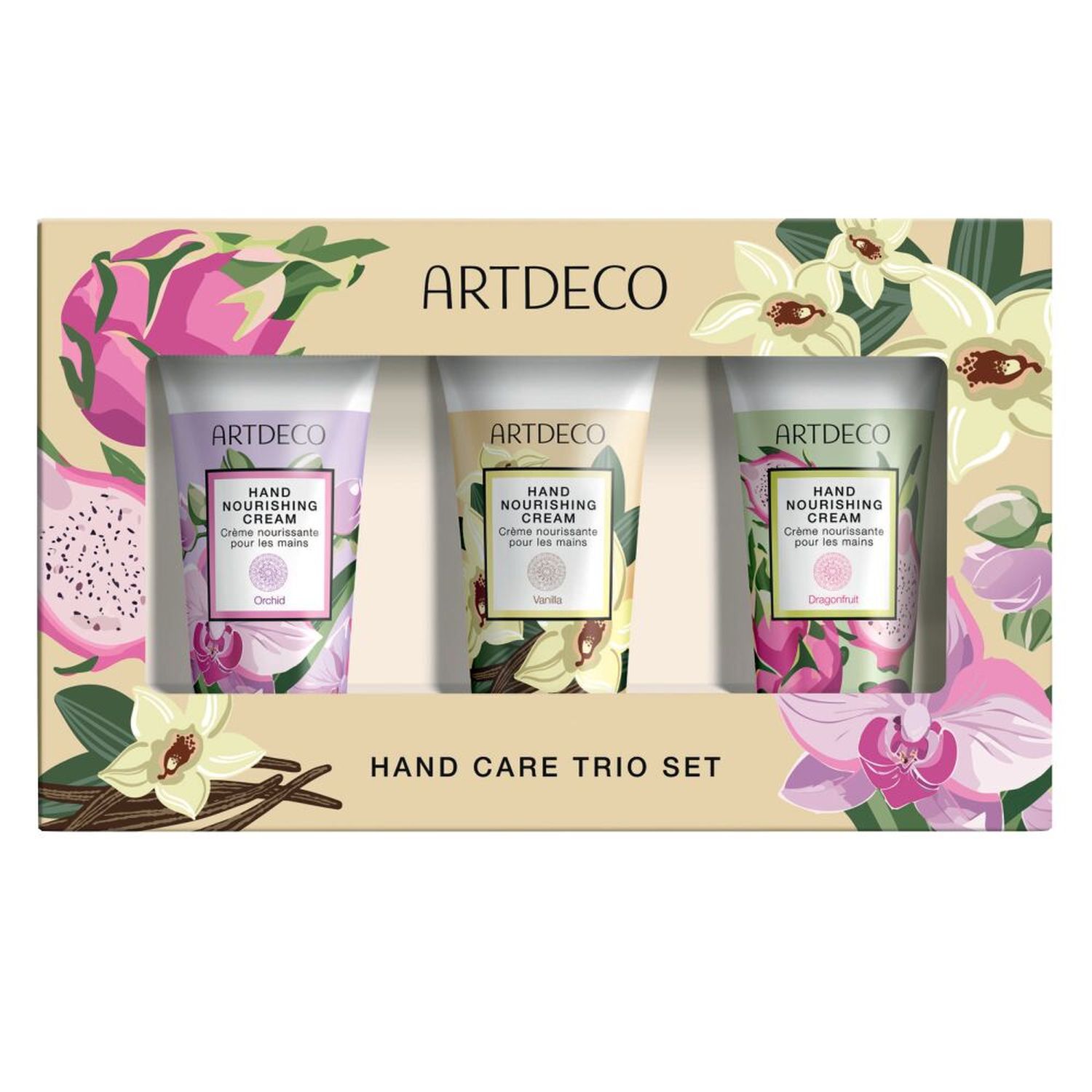 Hand Care Trio Set - Vanilla, Dragonfruit & Orchid