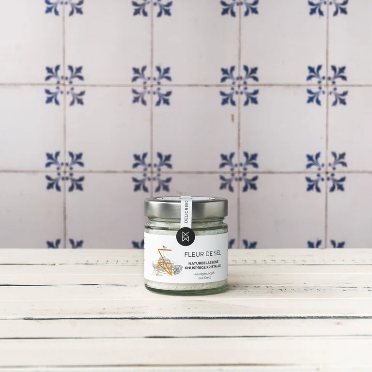 Fleur de Sel, handgeschöpft Natur 160g