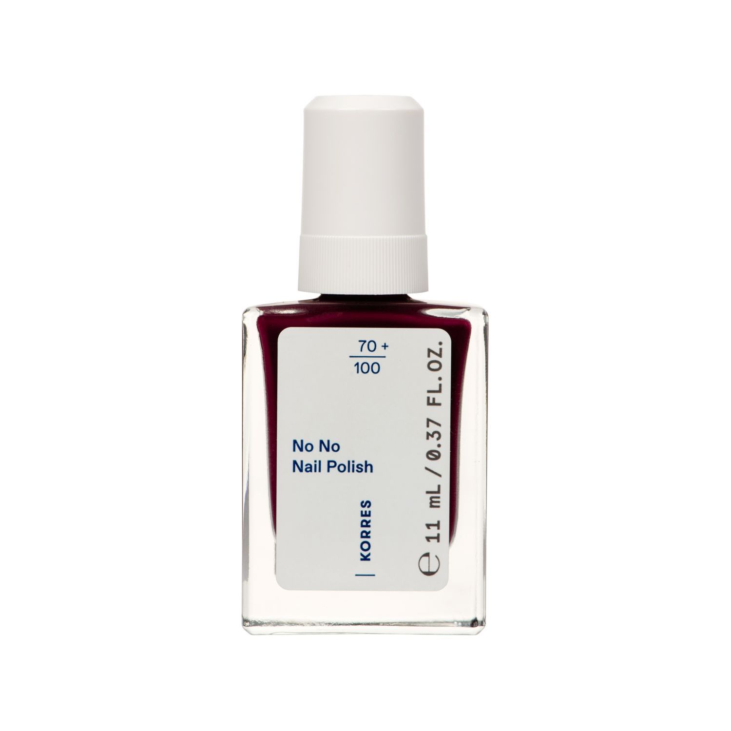No No Nail Polish Burgundy Red 59