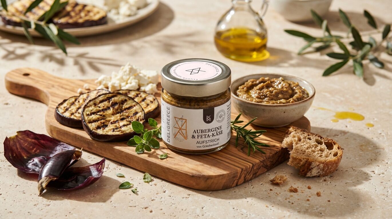 Aubergine & Feta Käse Aufstrich 220ml