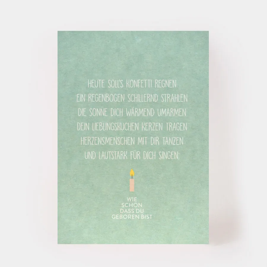 GEBURTSTAGSKERZE