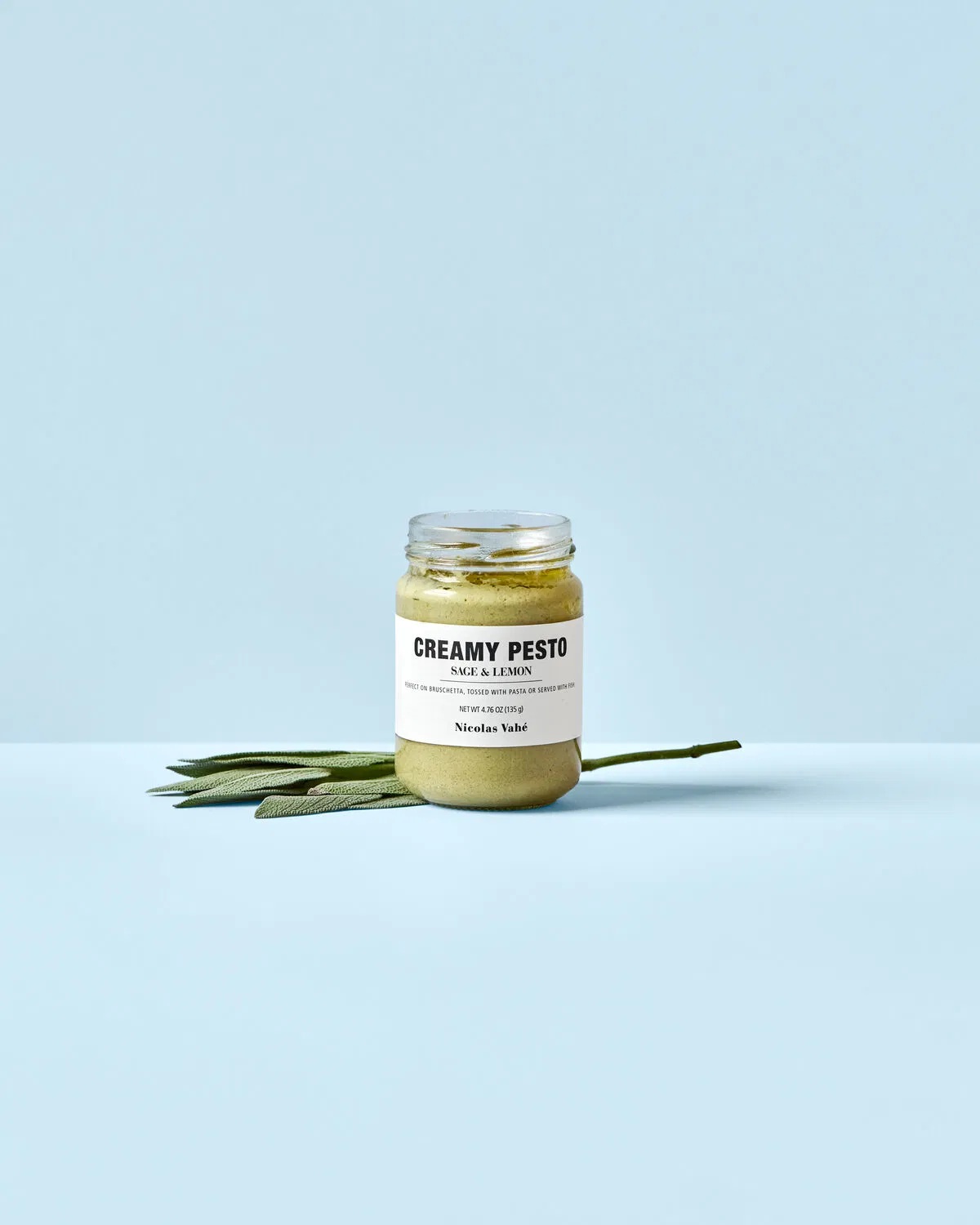 Creamy pesto Sage & lemon, 135 g