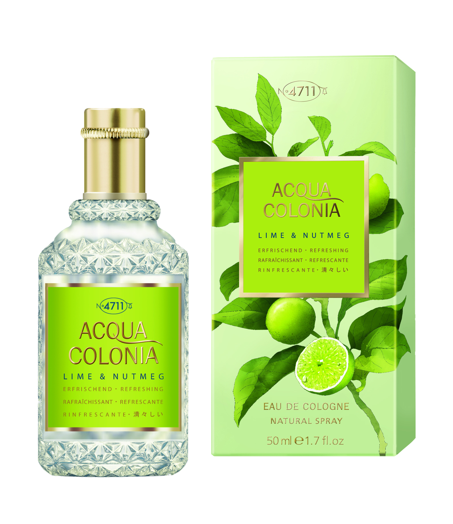 Lime & Nutmeg Eau de Cologne