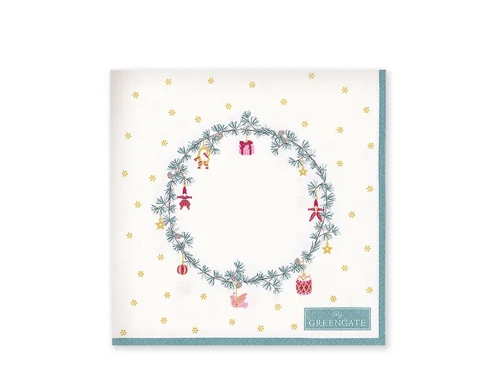 Napkin Juana white small