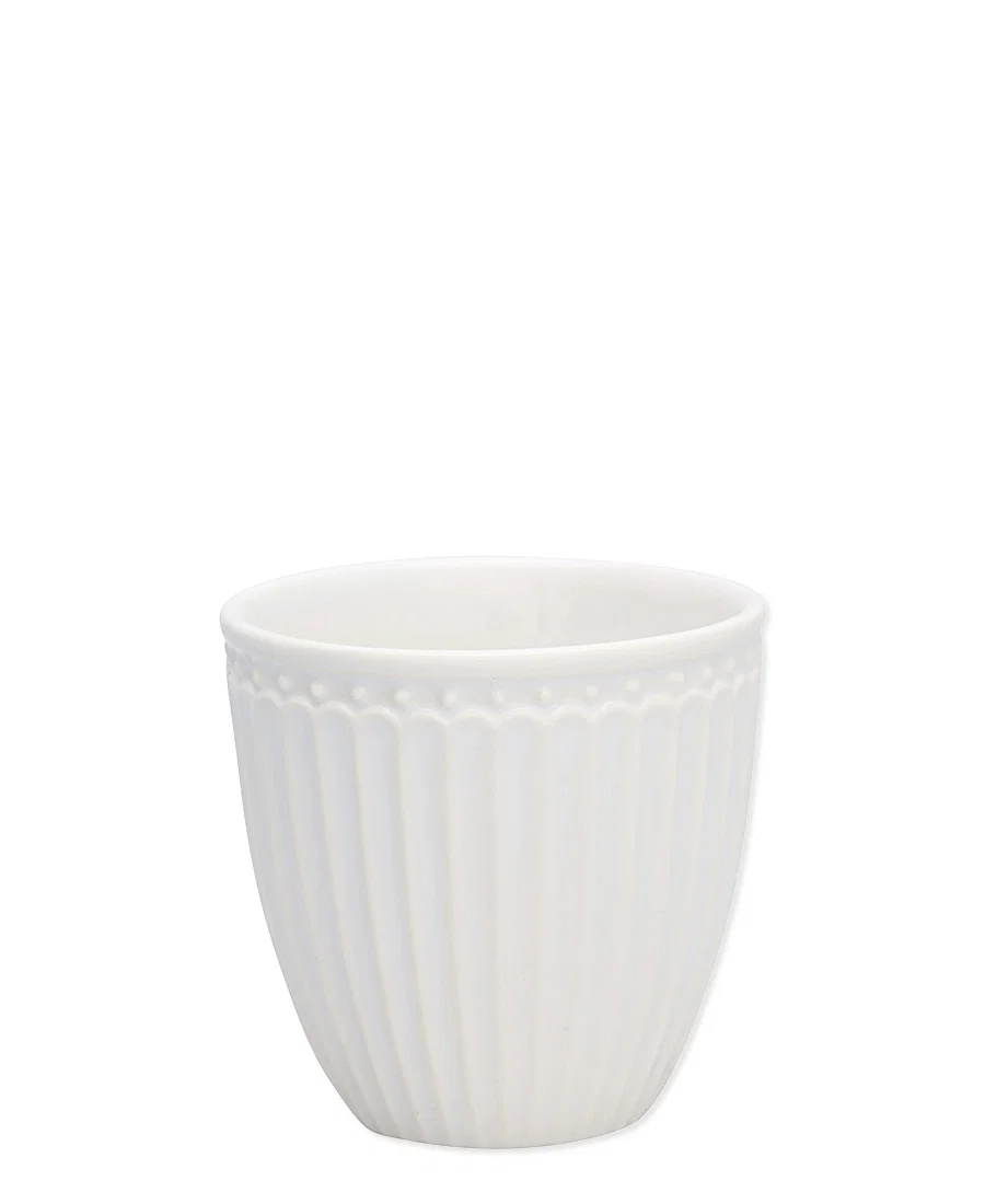 Mini latte cup Alice white Espressobecher