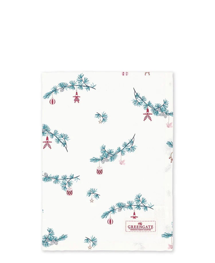 Tea towel piece printed Juana sand