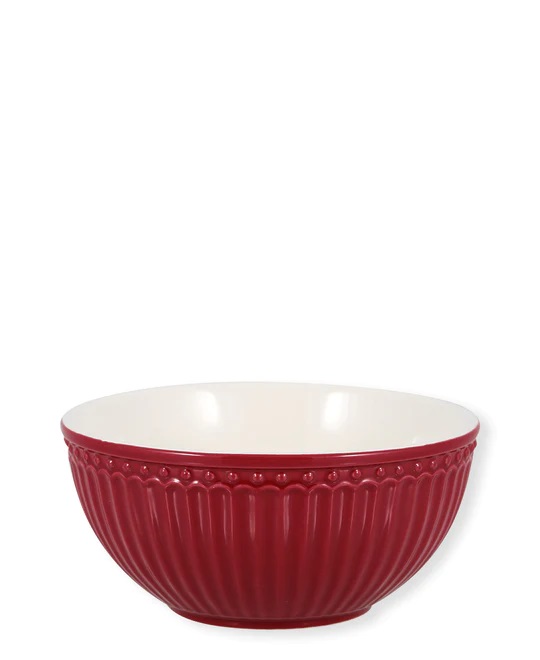 Müslischale Alice weinrot - Cereal bowl Alice claret red