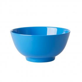 Melamine Bowl "Choose Happy" medium blau 