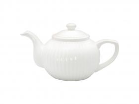 Teapot Alice white 