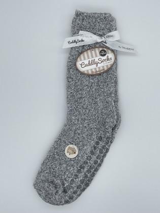 SPA anti-slip socks grey metallic melange 