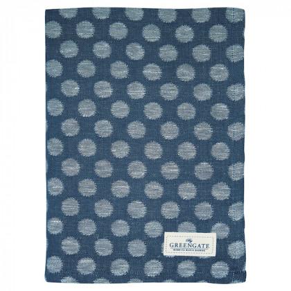 Greengate Tea towel jacquard Savannah blue 