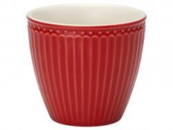 Latte cup Alice red 